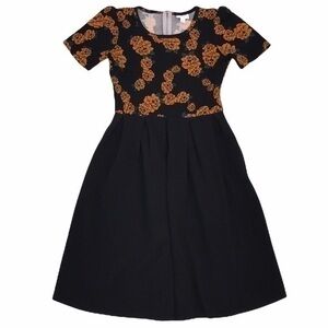 Lularoe Amelia Floral Dress